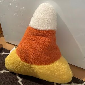 Candy corn pillow